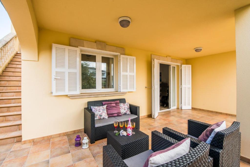Posezení v ubytování Ideal Property Mallorca - Villa Corb Mari