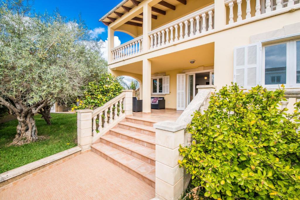 Balkón nebo terasa v ubytování Ideal Property Mallorca - Villa Corb Mari