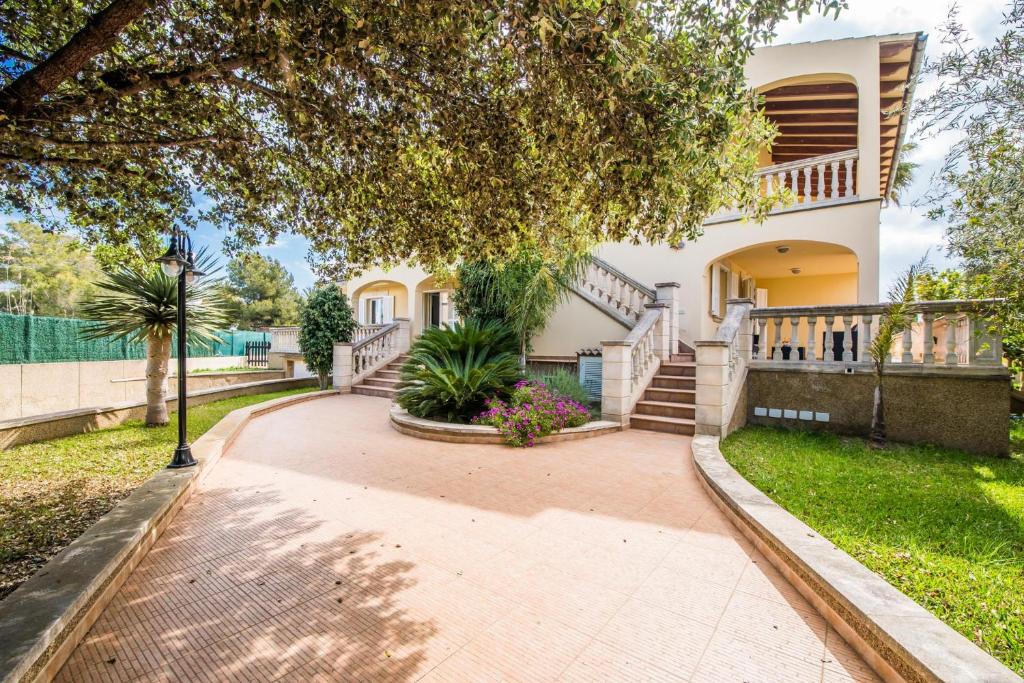 Zahrada ubytování Ideal Property Mallorca - Villa Corb Mari