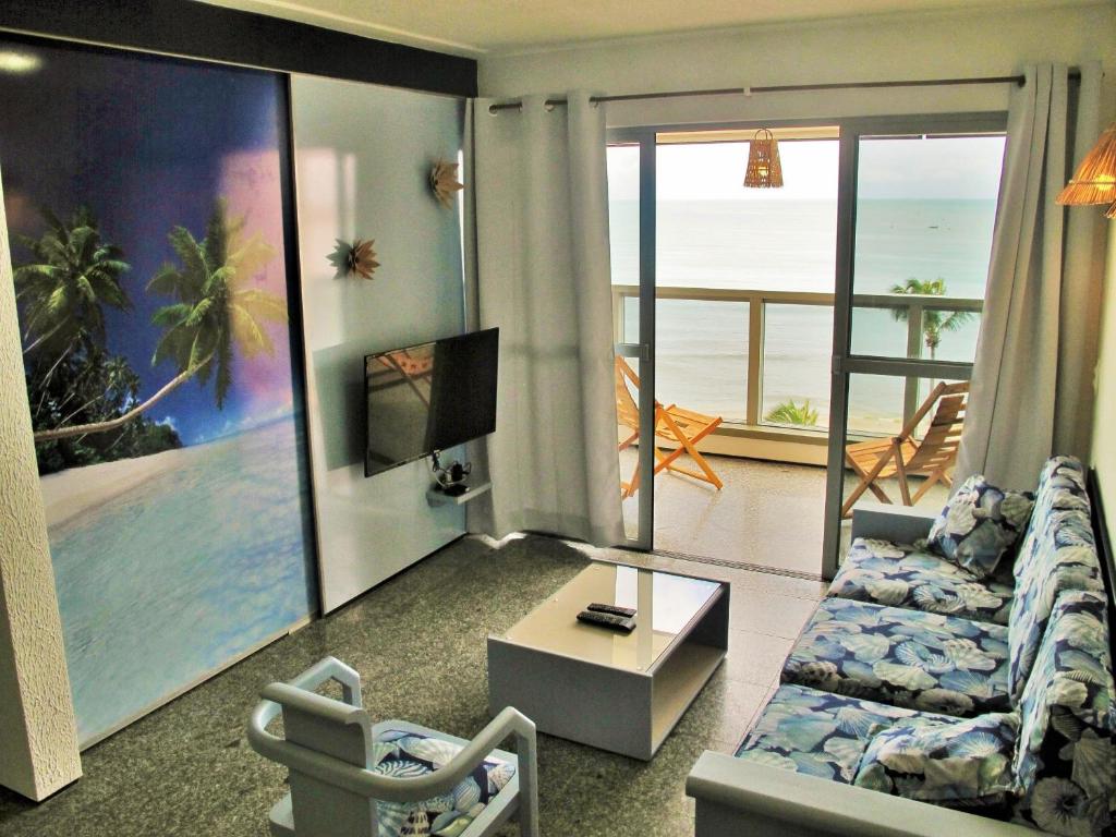 Particular Iracema Residence - 705-阳台和海景平坦