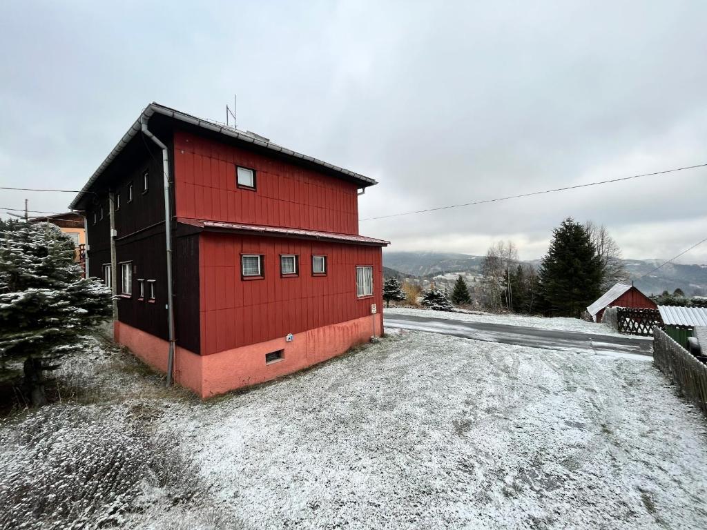 Fotografie z fotogalerie ubytování Horská bouda Schmitke výhled Klínovec v destinaci Jáchymov