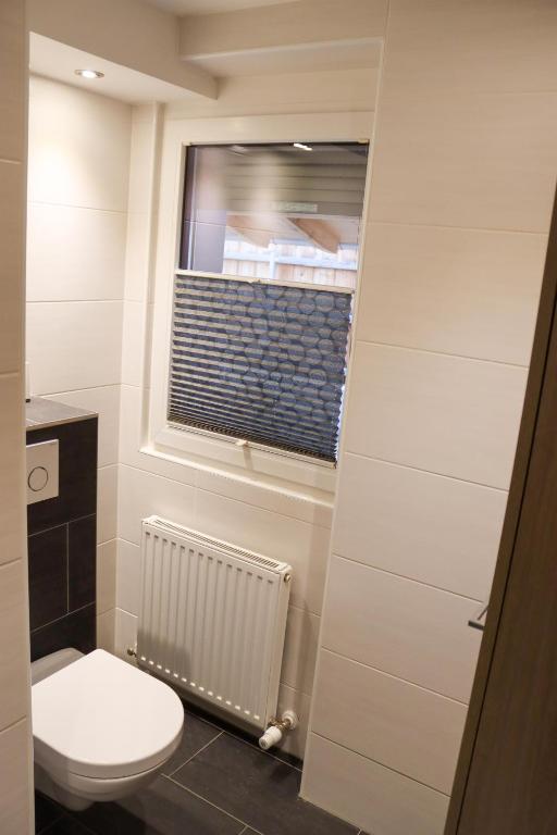 Koupelna v ubytování Ferienwohnung am Waldweg
