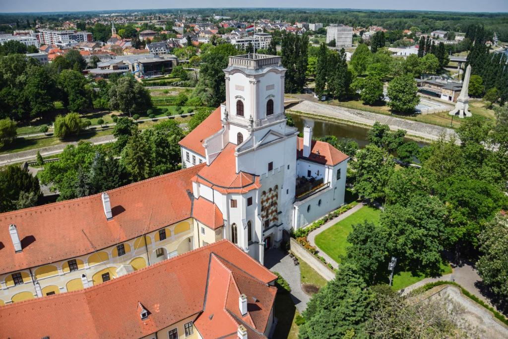 Pohľad z vtáčej perspektívy na ubytovanie Hotel Domus Collis