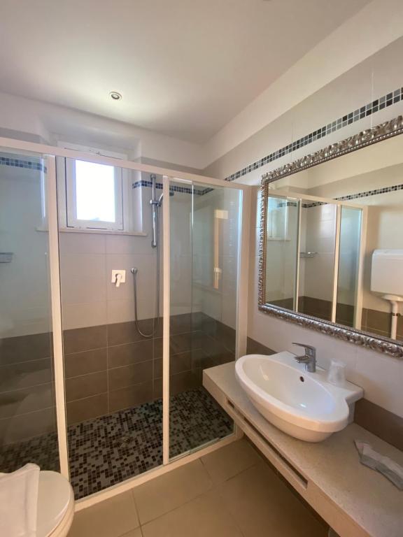 Koupelna v ubytování Hotel Ravello Adults Only