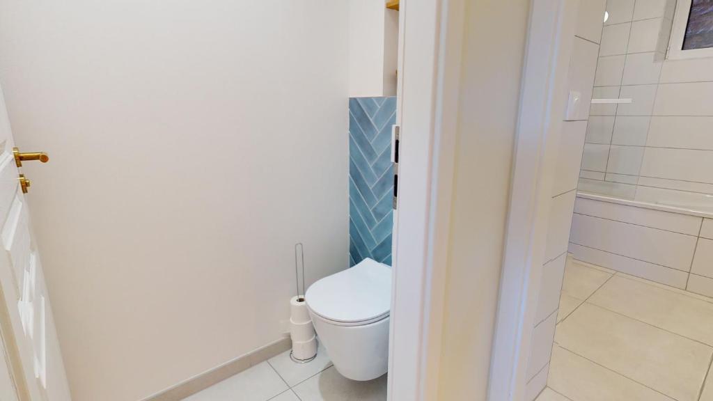 Łazienka w obiekcie Appartements Le Tilleul de la Vallée Noble