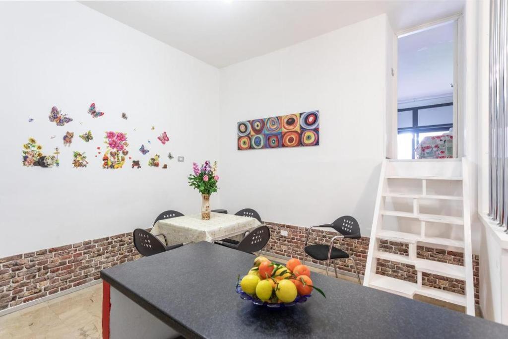 A seating area at Casa Azzurra