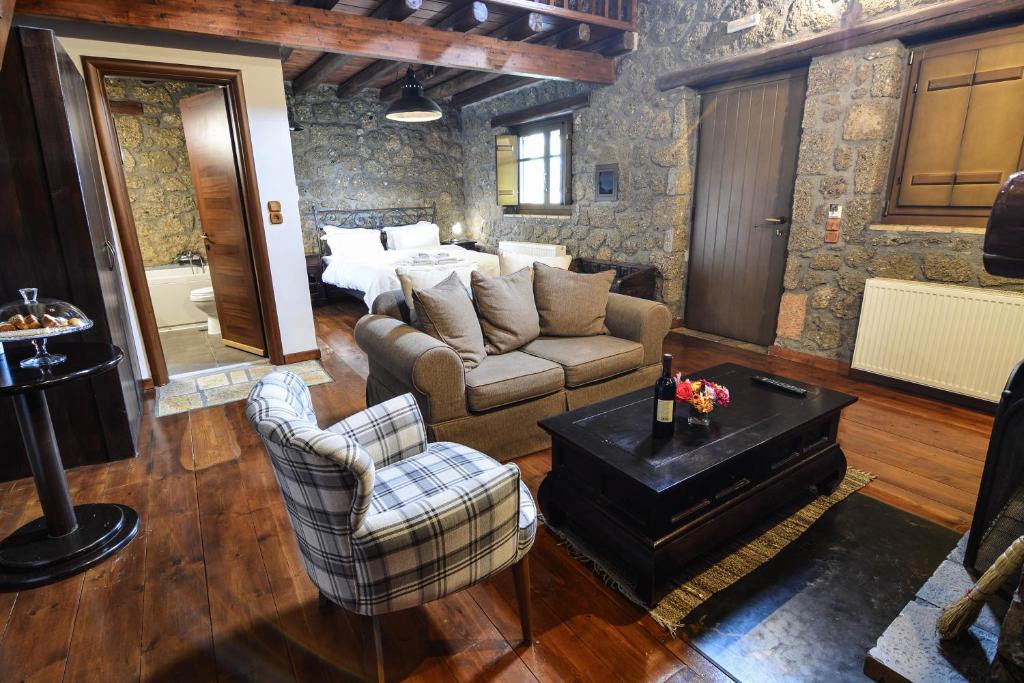Posezení v ubytování Pera Alonia Guest House