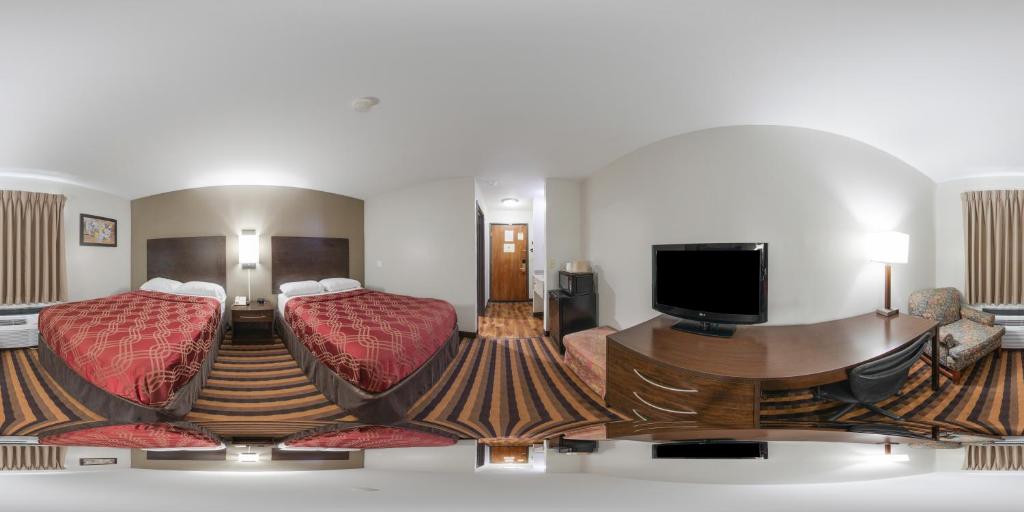 Posezení v ubytování Econo Lodge Milwaukee Airport