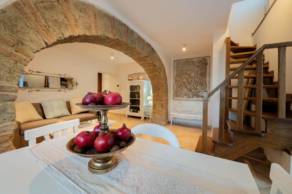 Η κουζίνα ή μικρή κουζίνα στο L'arco Affitti Vacanze