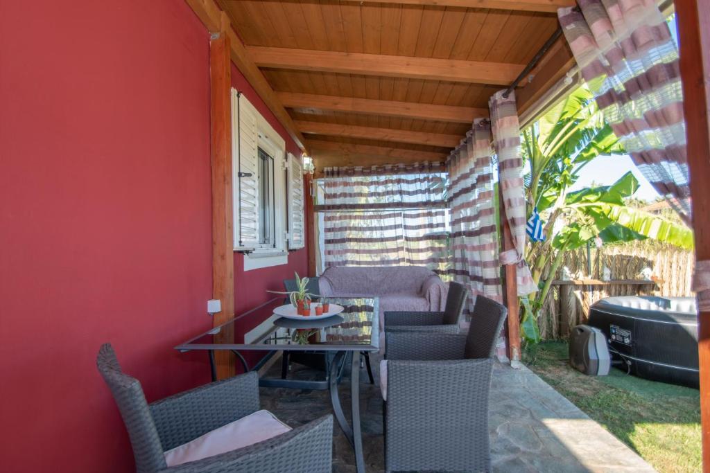 Posedenie v ubytovaní Konstantinos holidays house