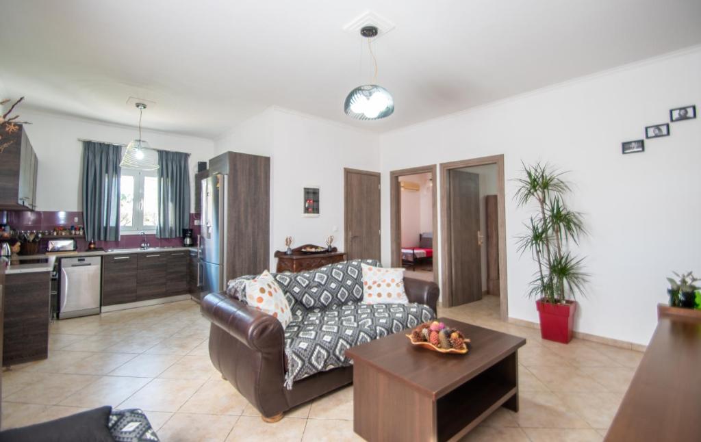 Kuchyňa alebo kuchynka v ubytovaní Konstantinos holidays house