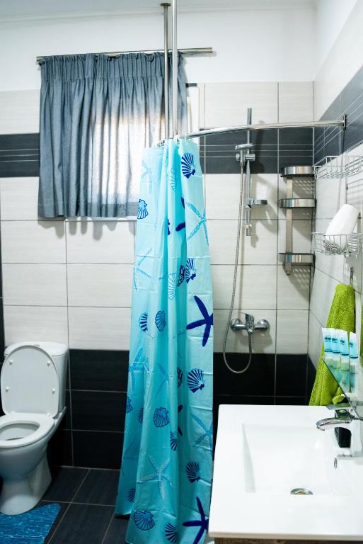 Kúpeľňa v ubytovaní Konstantinos holidays house