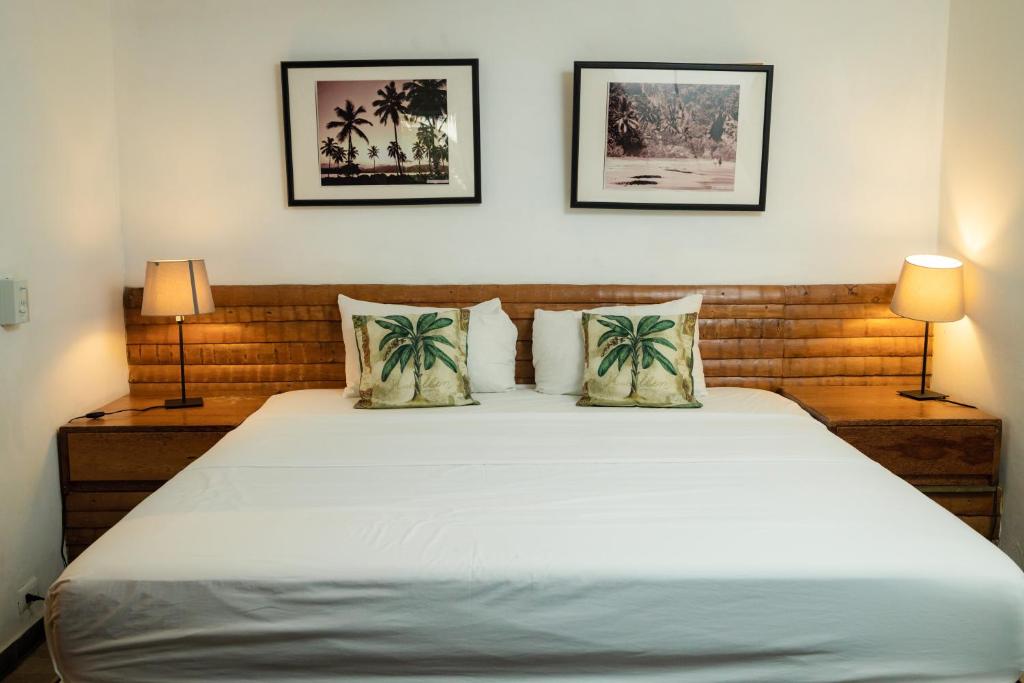 Cama o camas de una habitación en Hacienda Cocuyo