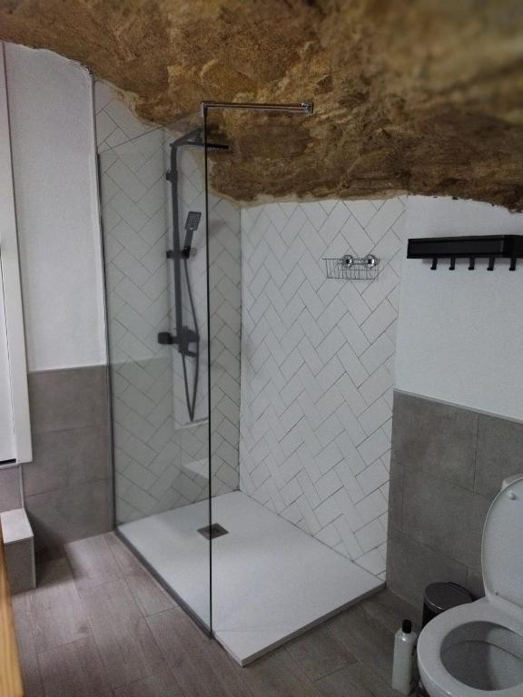 Koupelna v ubytování Casa isabel