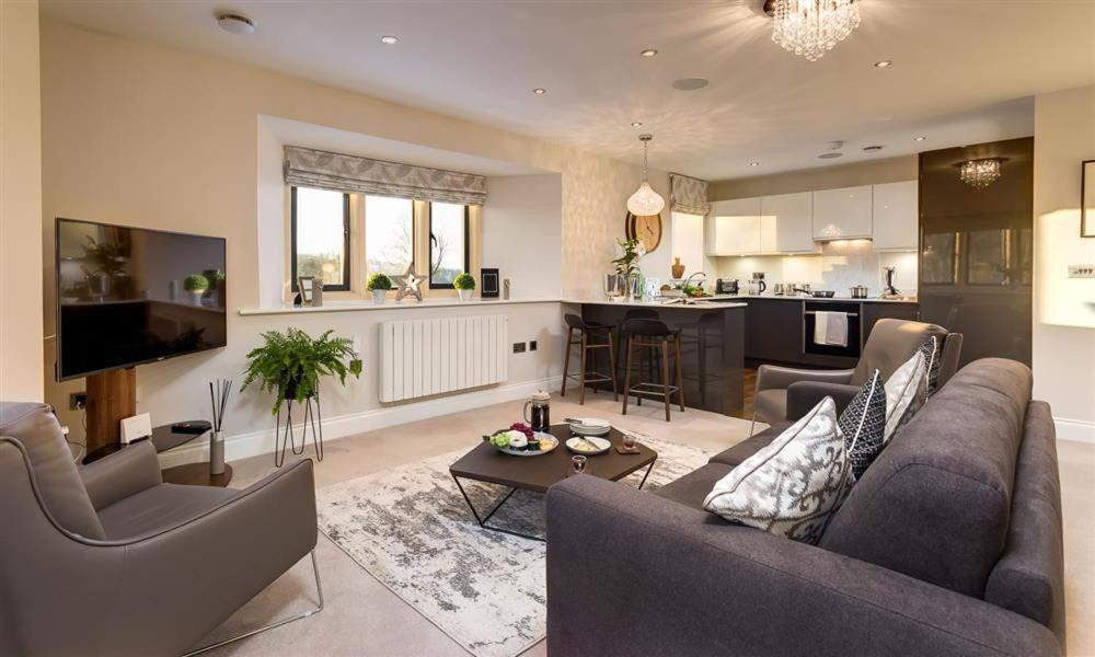 Kuchyň nebo kuchyňský kout v ubytování Hygge at No 8