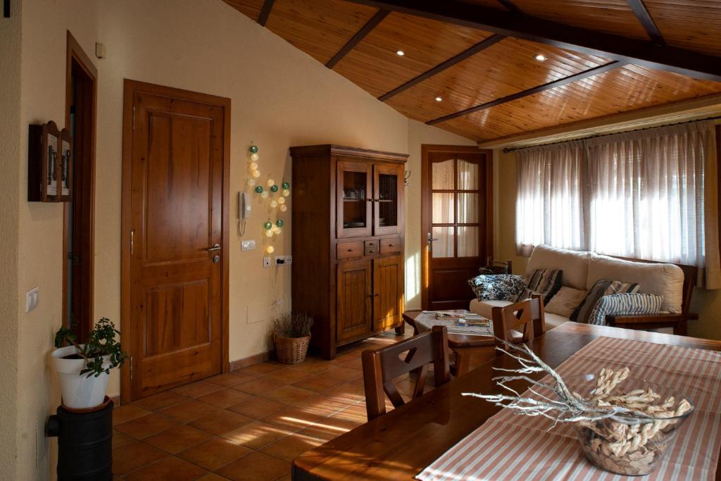 Posezení v ubytování Apartament Cadí- Moixeró