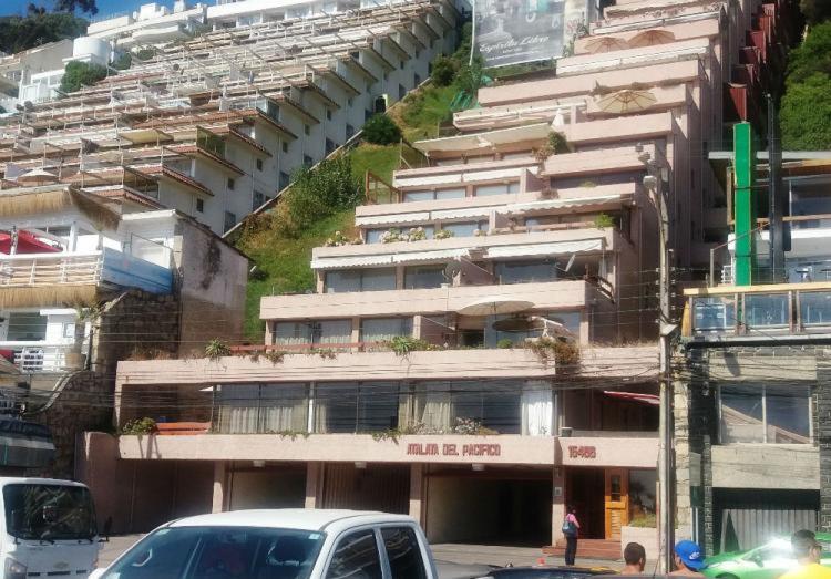 El edificio en el que está el departamento