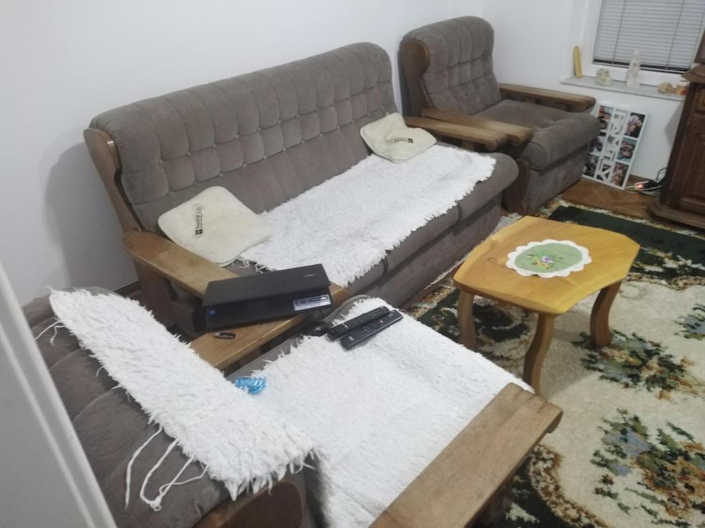 Posezení v ubytování Kraljevski apartman 2