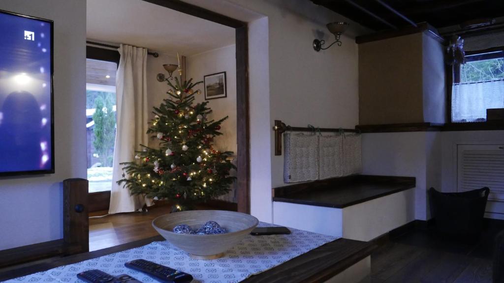 Postel nebo postele na pokoji v ubytování Chata West Spazio