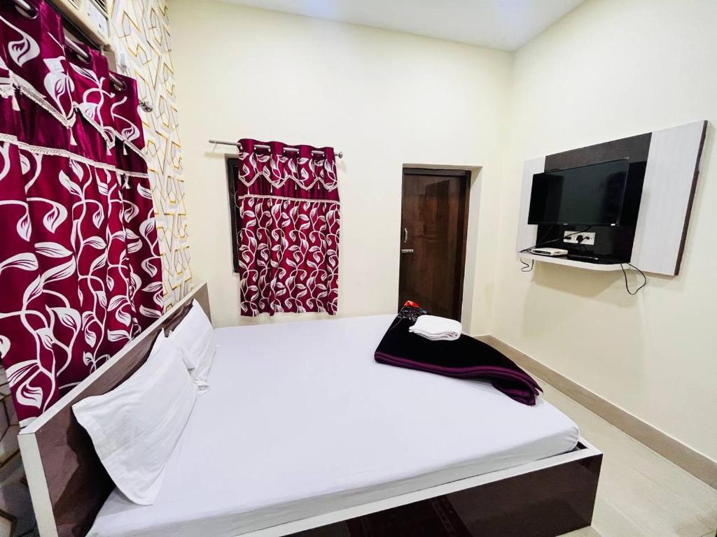 TV a/nebo společenská místnost v ubytování Hotel Airlines