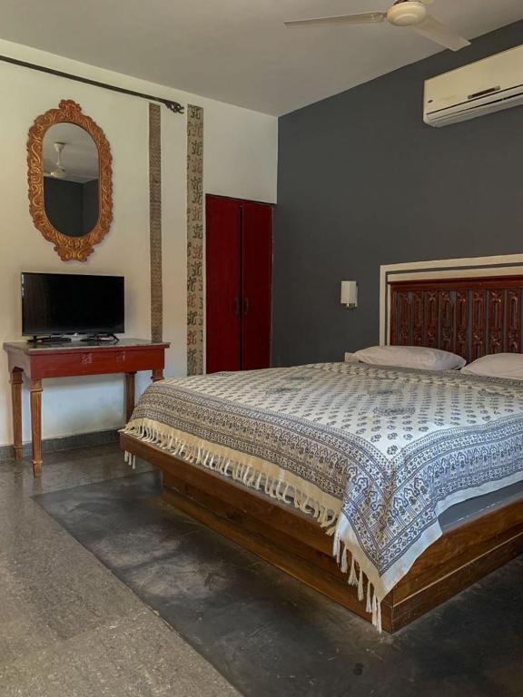 Postel nebo postele na pokoji v ubytování Casa Baga