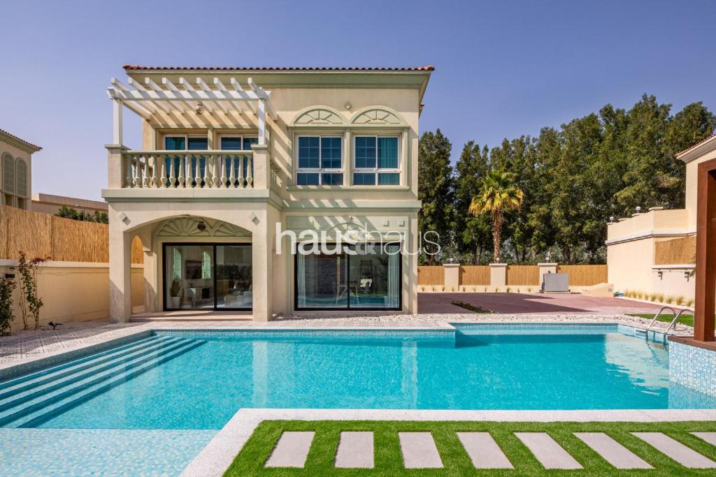 Private pool villa in JVT by haus & haus, Dubai, UAE