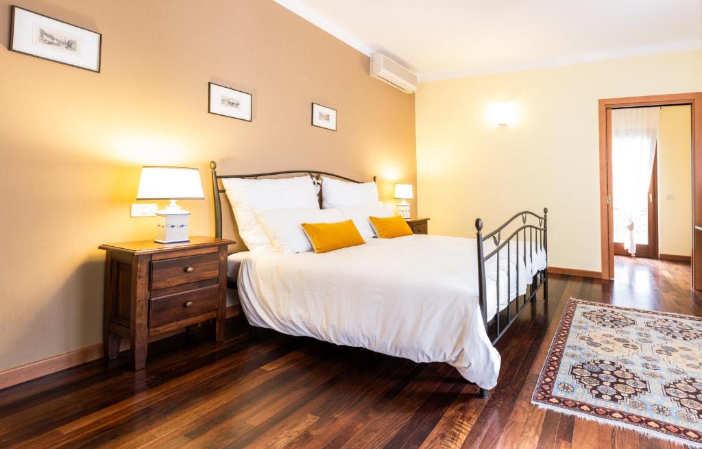 Postel nebo postele na pokoji v ubytování Buccara B&B Due Del Monte