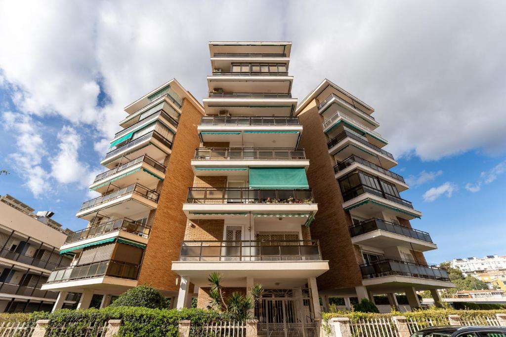 Budova, kde se apartmán nachází