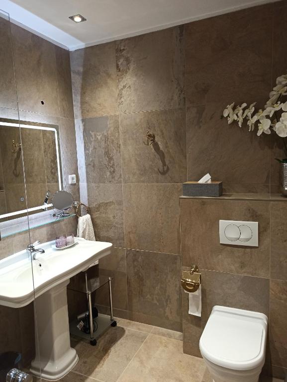Kúpeľňa v ubytovaní AdriaApart Vip