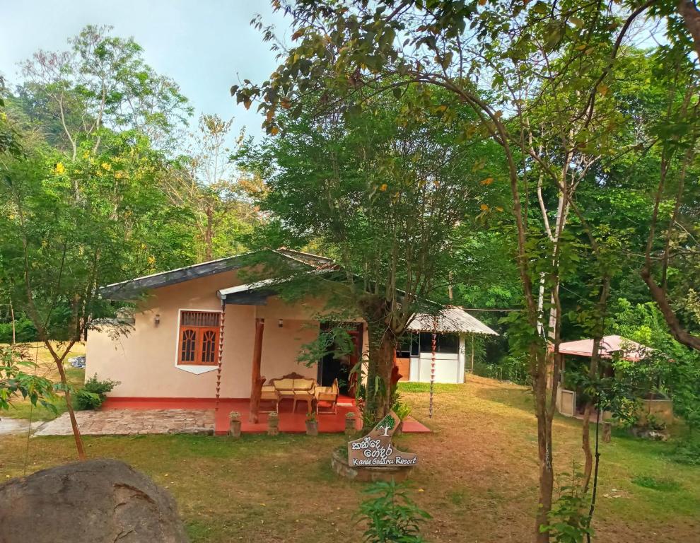 Zahrada ubytování Kande Gedara Resort (කන්දෙ ගෙදර)