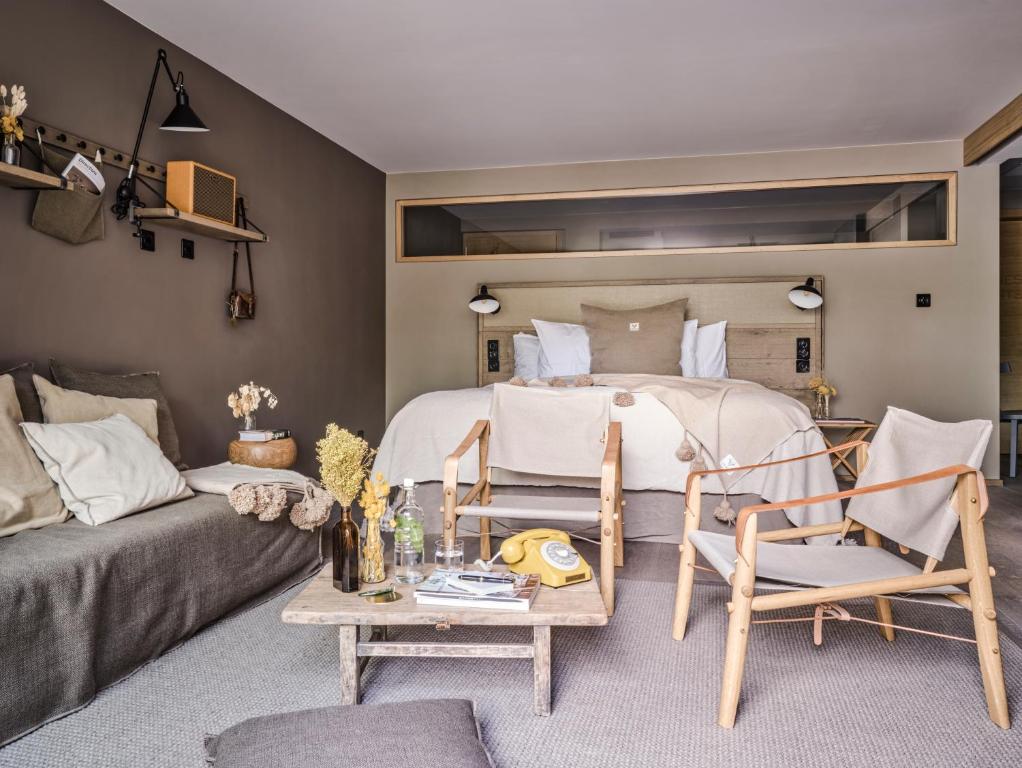 Voodi või voodid majutusasutuse CERVO Mountain Resort toas