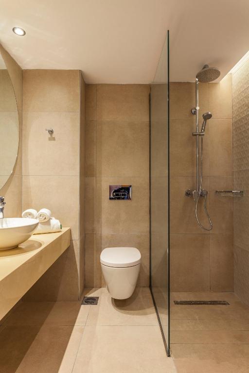 A bathroom at Blue Sea Island
