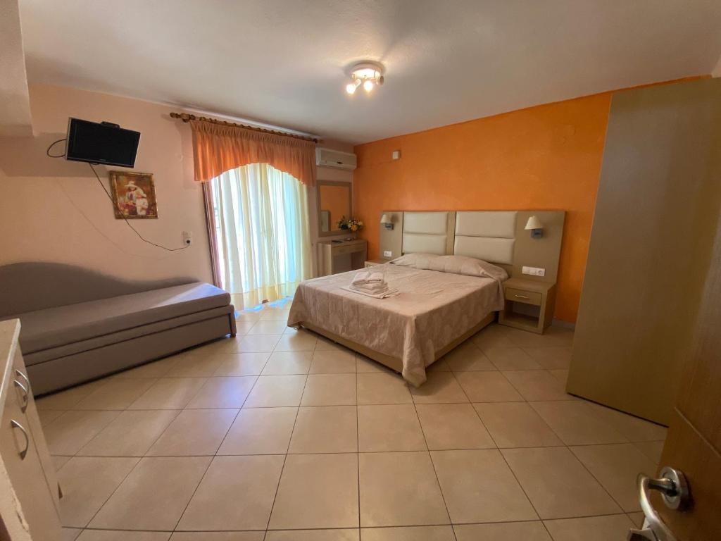 Postel nebo postele na pokoji v ubytování Elsa Haus