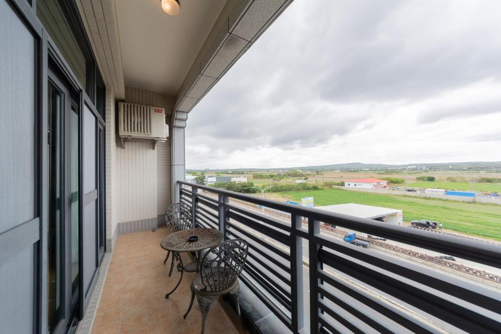 Balkoni atau teres di 時光輕旅 Time INN