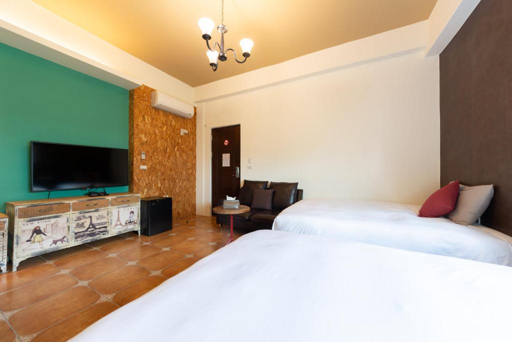 Televisyen dan/atau pusat hiburan di 時光輕旅 Time INN