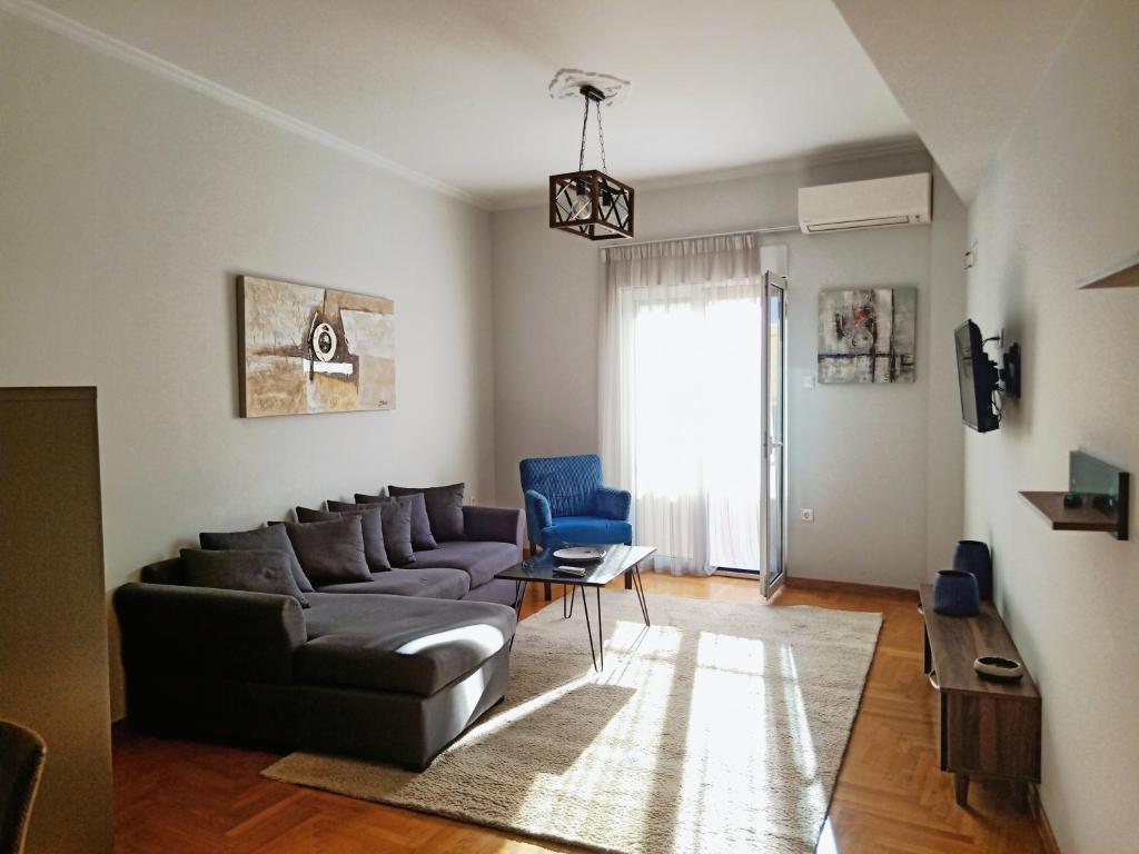 Część wypoczynkowa w obiekcie Siggrou apartment