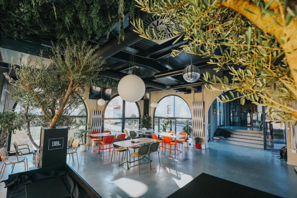 Posezení v ubytování Hotel Septembar