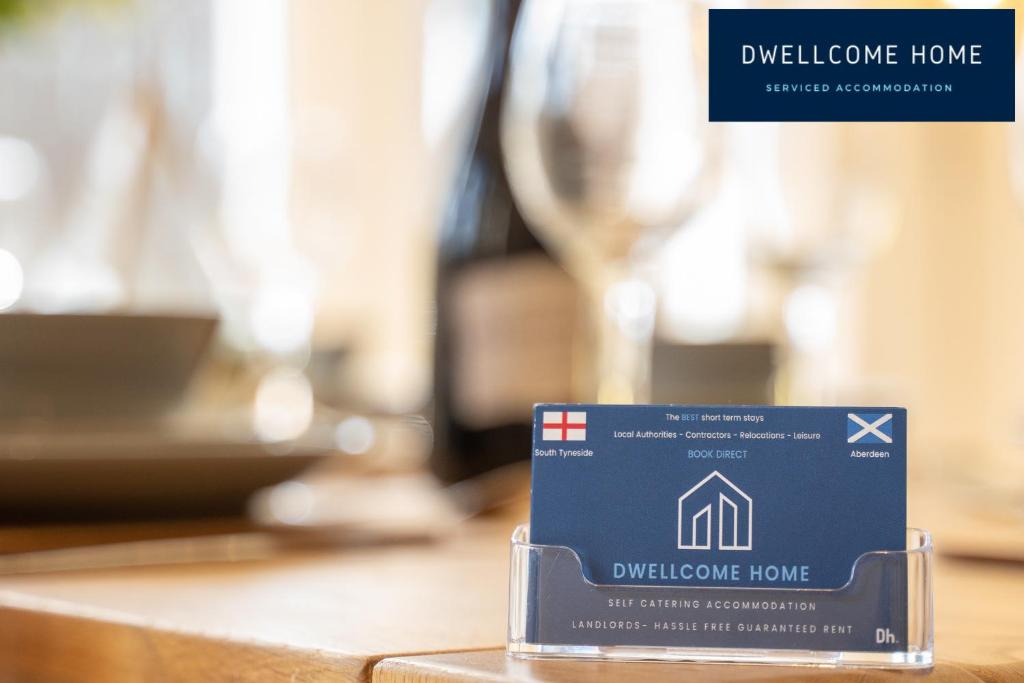 Certifikát, hodnocení, plakát nebo jiný dokument vystavený v ubytování Dwellcome Home Ltd 5 Double Bedroom 3 Bathroom House Free Driveway Parking, 637 Mbps WIFI, Ideal for Long Term Contractor, etc Stays, Regular Housekeeping Option - See Our Site for Assurance