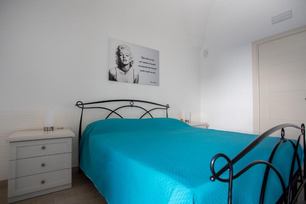 A bed or beds in a room at Bed&Dreams in Salento Camera Matrimoniale con bagno privato