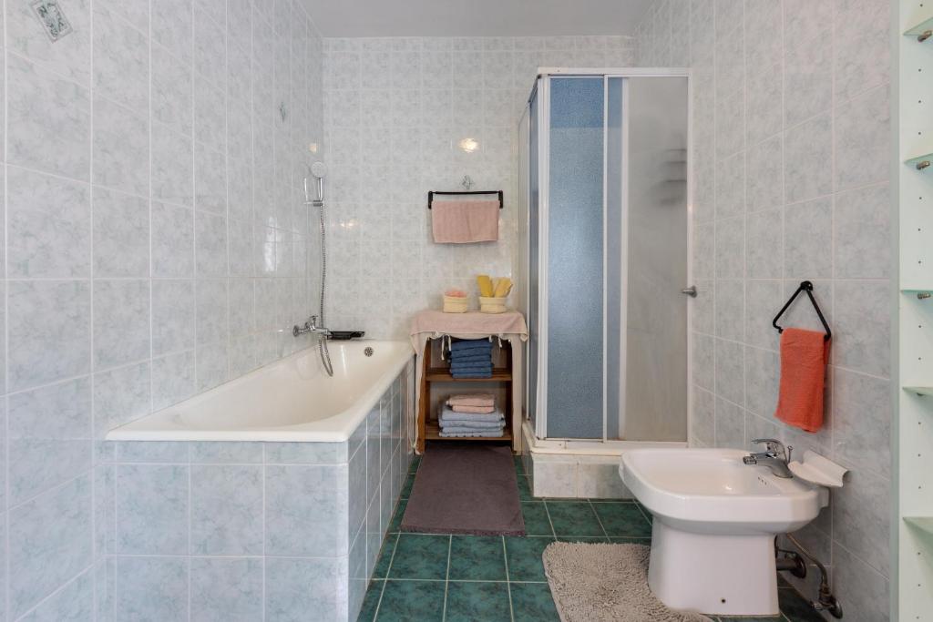 Koupelna v ubytování Apartment RENATA