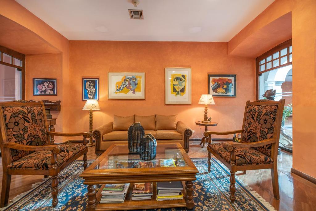 Posezení v ubytování Hotel Patio Andaluz