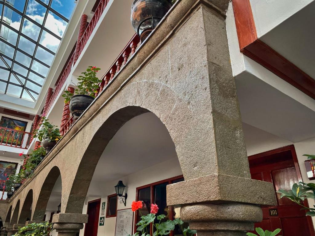 Budova, kde se hotel nachází