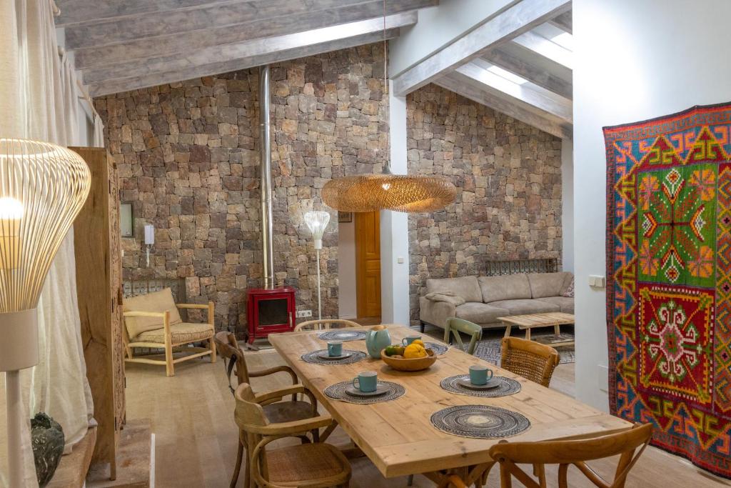 Posezení v ubytování Casa Algarrobo