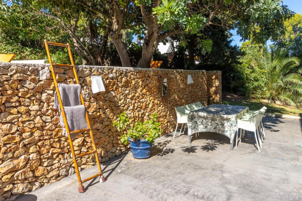 Zahrada ubytování Casa Algarrobo