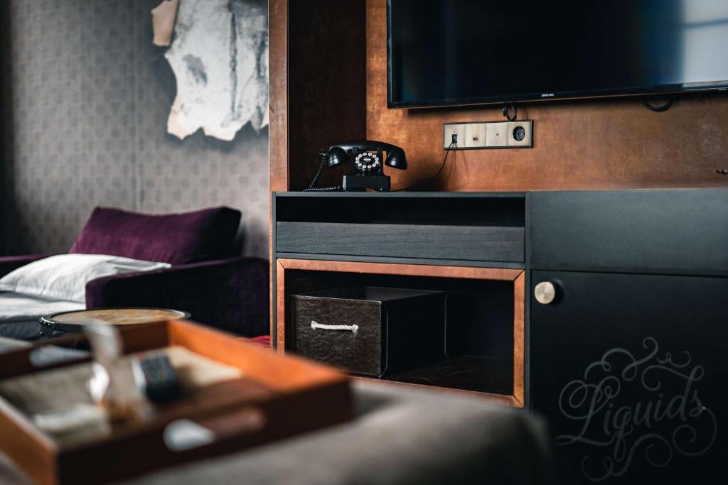 Kuchyň nebo kuchyňský kout v ubytování Stora Hotellet; BW Premier Collection