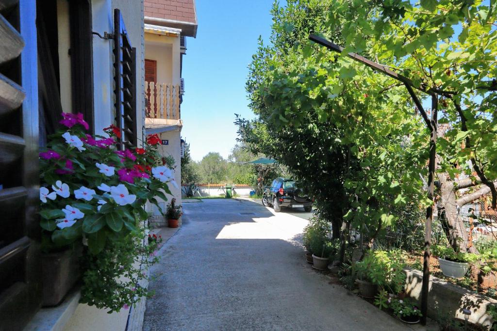 Vonkajšia záhrada v ubytovaní Apartments with a parking space Bibinje, Zadar - 6160