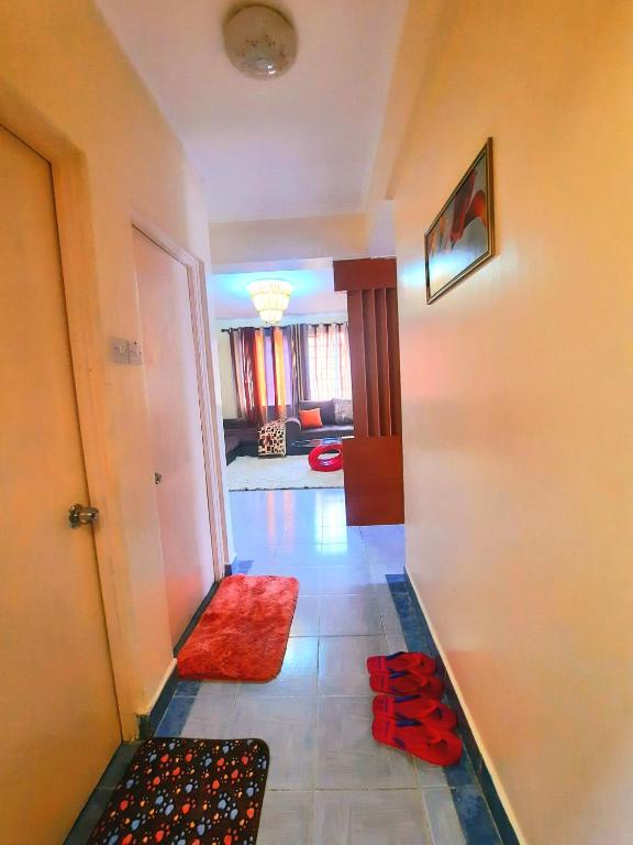 Voodi või voodid majutusasutuse Cozy Nest-2 Bedroomed Apartment WiFi ,Netflix close to JKIA toas