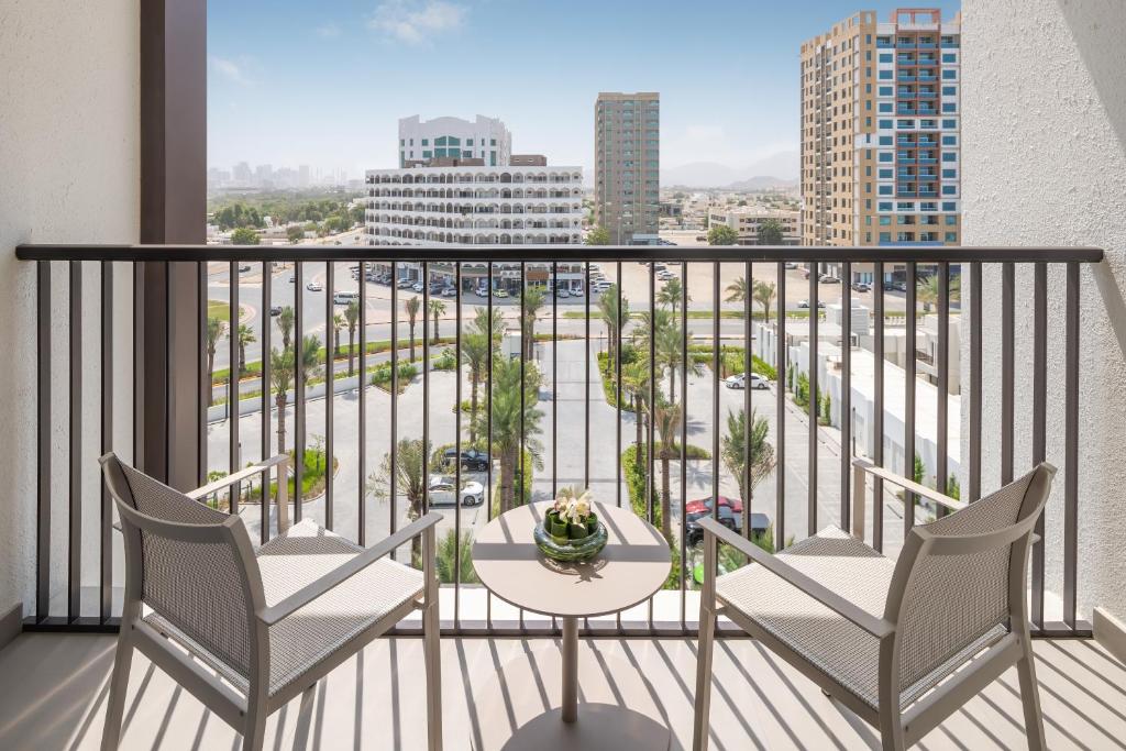 Balkón nebo terasa v ubytování Palace Beach Resort Fujairah