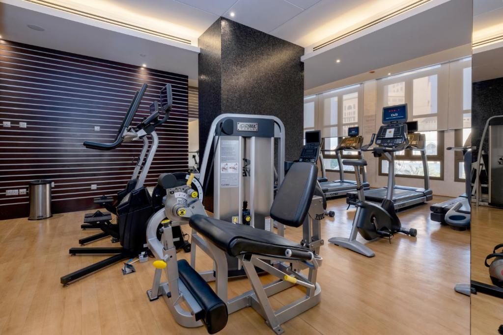 Fitness centrum a/nebo fitness zařízení v ubytování Al Gassar Resort