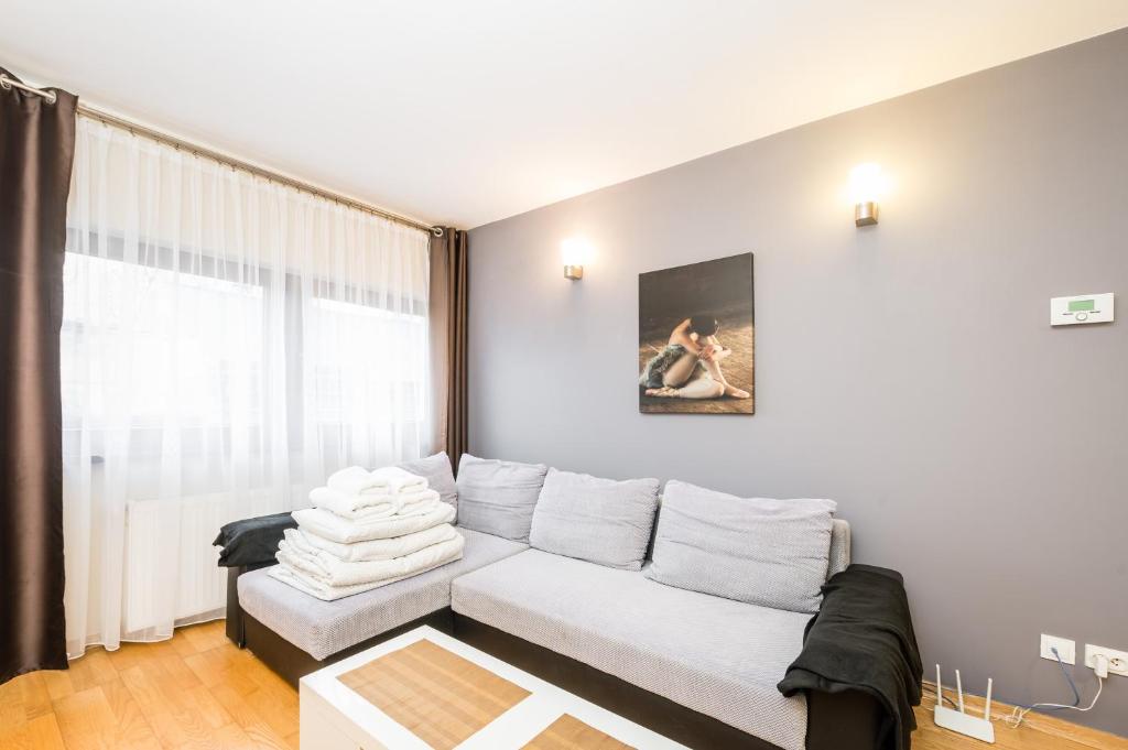 Posedenie v ubytovaní Radziwillowska Old Town Deluxe Apartment WAWELOFTS